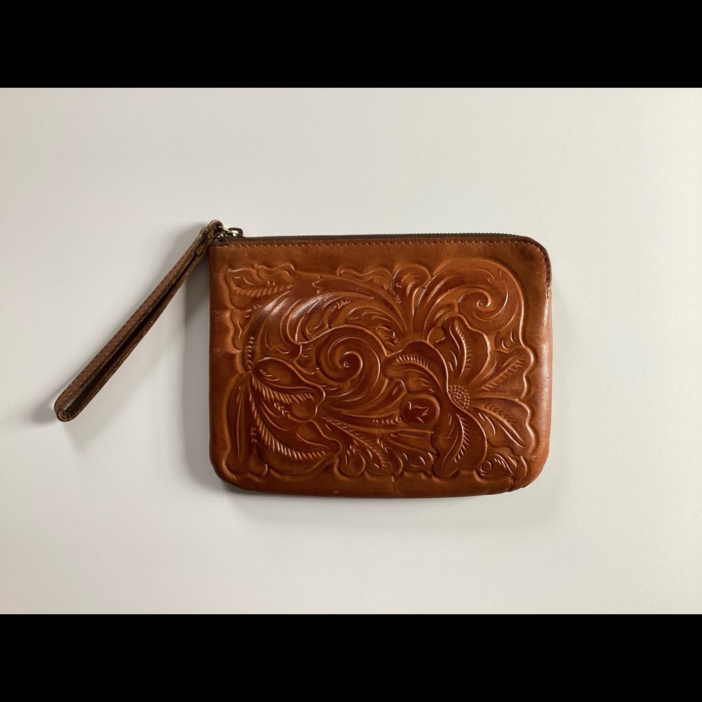 Patricia Nash Leather Small Clutch